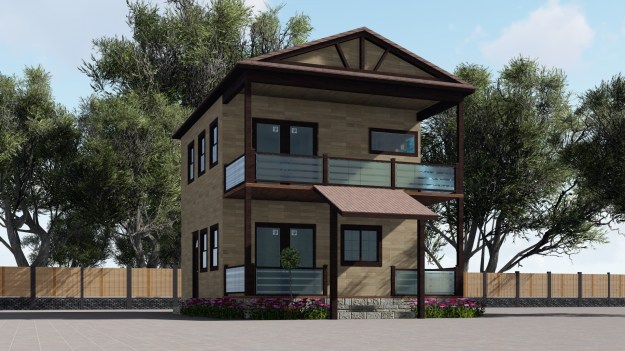 20 x 20 Cabin by William Edward Summers