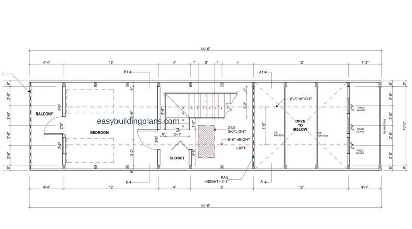 Basic A-Frame Second Floor