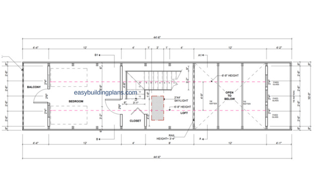 Basic A-Frame Second Floor